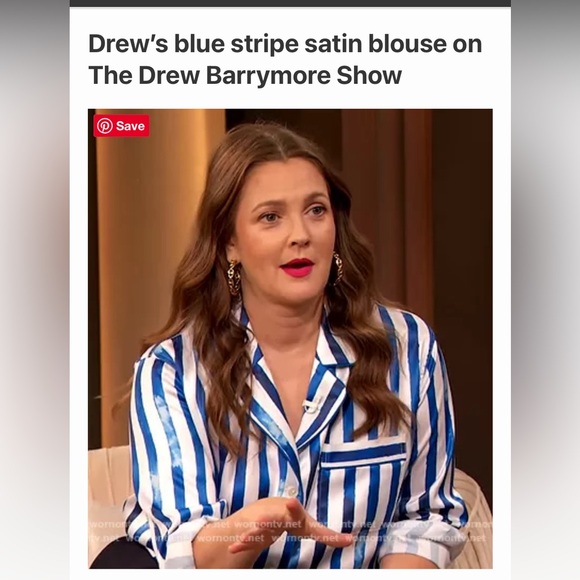 Ralph Lauren Striped pajama style shirt size small - Picture 2 of 4